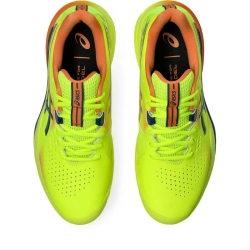 Мужские кросовки для Padel Asics Gel-Challenger 15 Padel L.E. - safety yellow/twilight blue