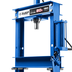ЗУБР ПГН-20, 20 т, гидравлический пресс с гидронасосом и манометром, Профессионал (43072-20)