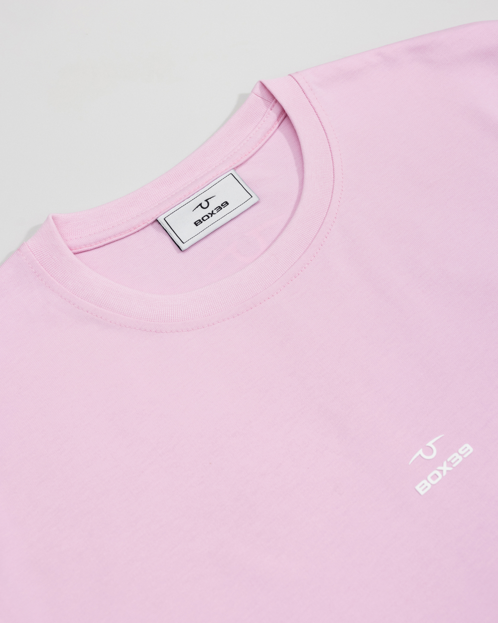 Футболка свободного кроя, розовый, размер XXL