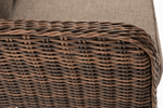 "Прованс" диван из искусственного ротанга трехместный, цвет коричневый