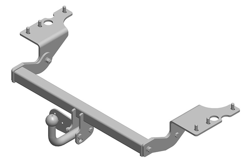 Фаркоп AvtoS для TOYOTA VERSO (2008) с универсальной электрикой Smart(блок) и сертификатом в комплекте, арт.(TY 24+smart)