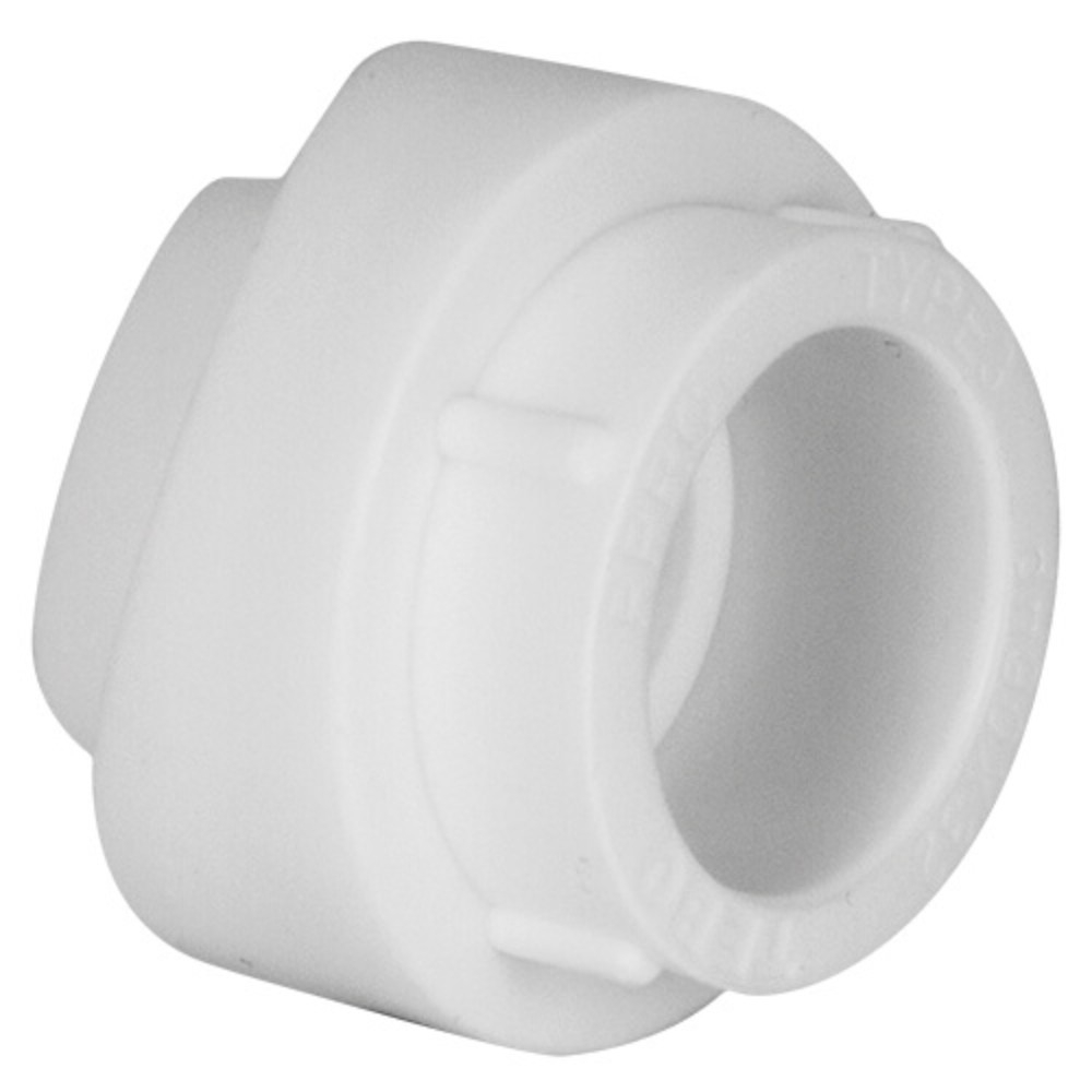 Седло полипропиленовое вварное 90/25 TEBO, белое 030090609