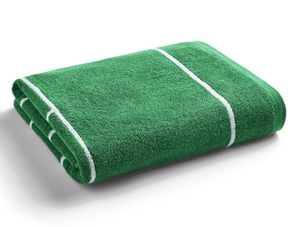 Теннисное полотенце Wimbledon Tennis Court Cotton Bath - green