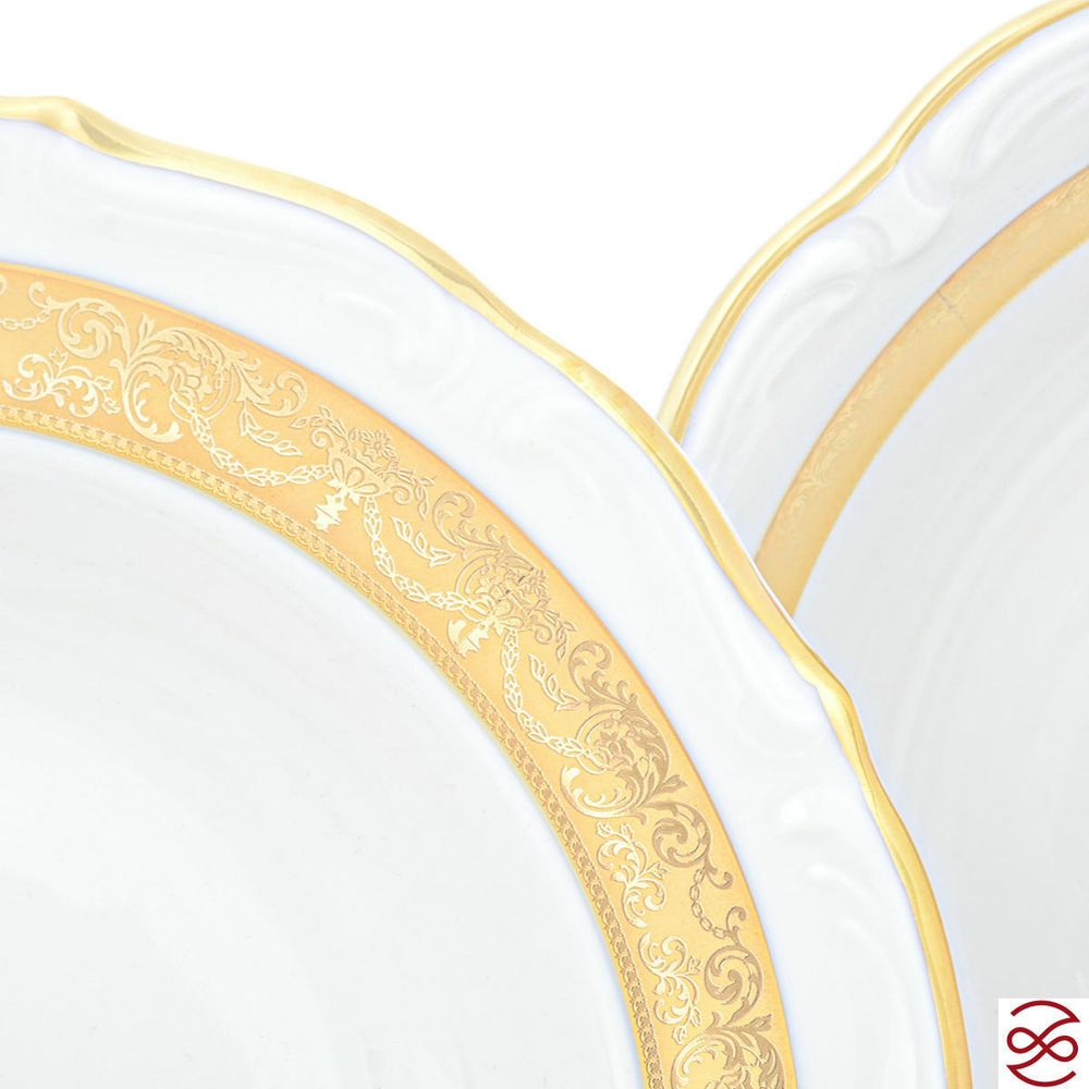 Столовый сервиз Repast Матовая полоса Мария-тереза 28 предметов на 6 персон