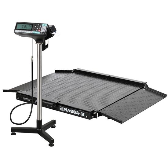 Весы пандусные МАССА-К 4D-LA-15/12-1000-RP с печатью этикеток