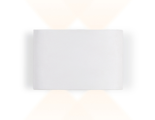 Настенный светодиодный светильник FW142 WH/S белый/песок LED 3000K 4W 120*80*40