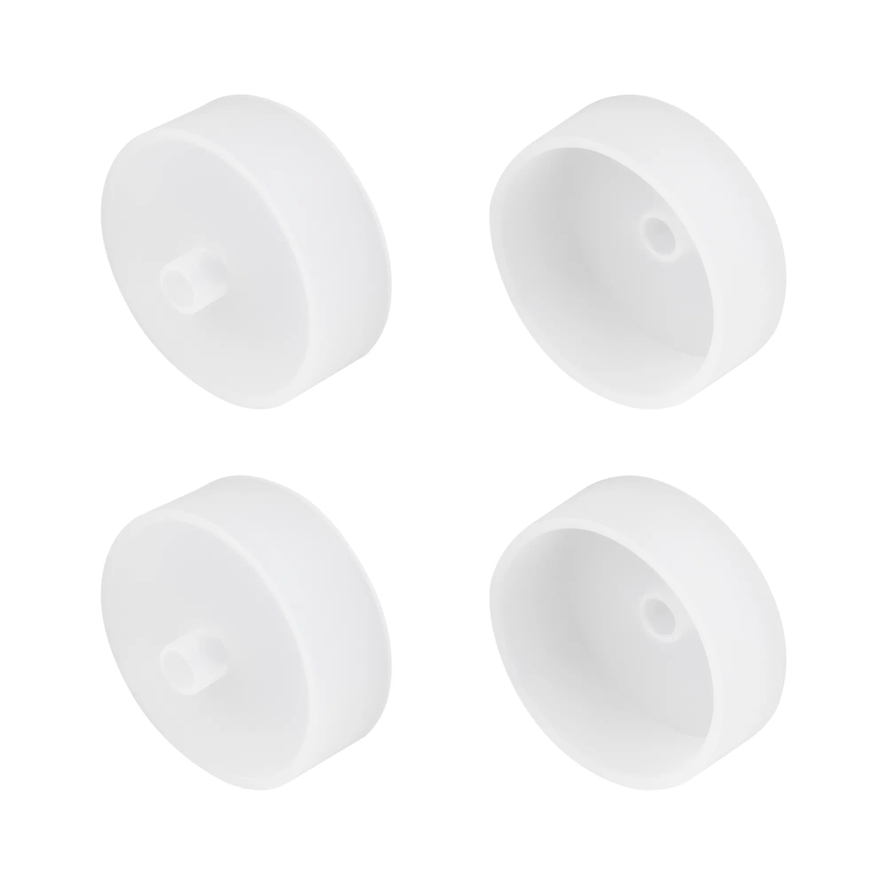 Заглушка WPH-FLEX-D40-360deg WHITE с отверстием (Arlight, Силикон) 047249