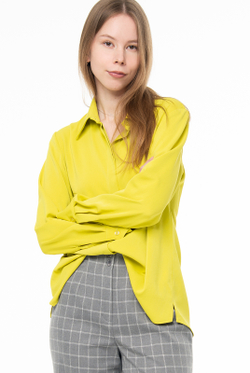 Блузка женская 3724зп, оливковый #526Ол093724зп