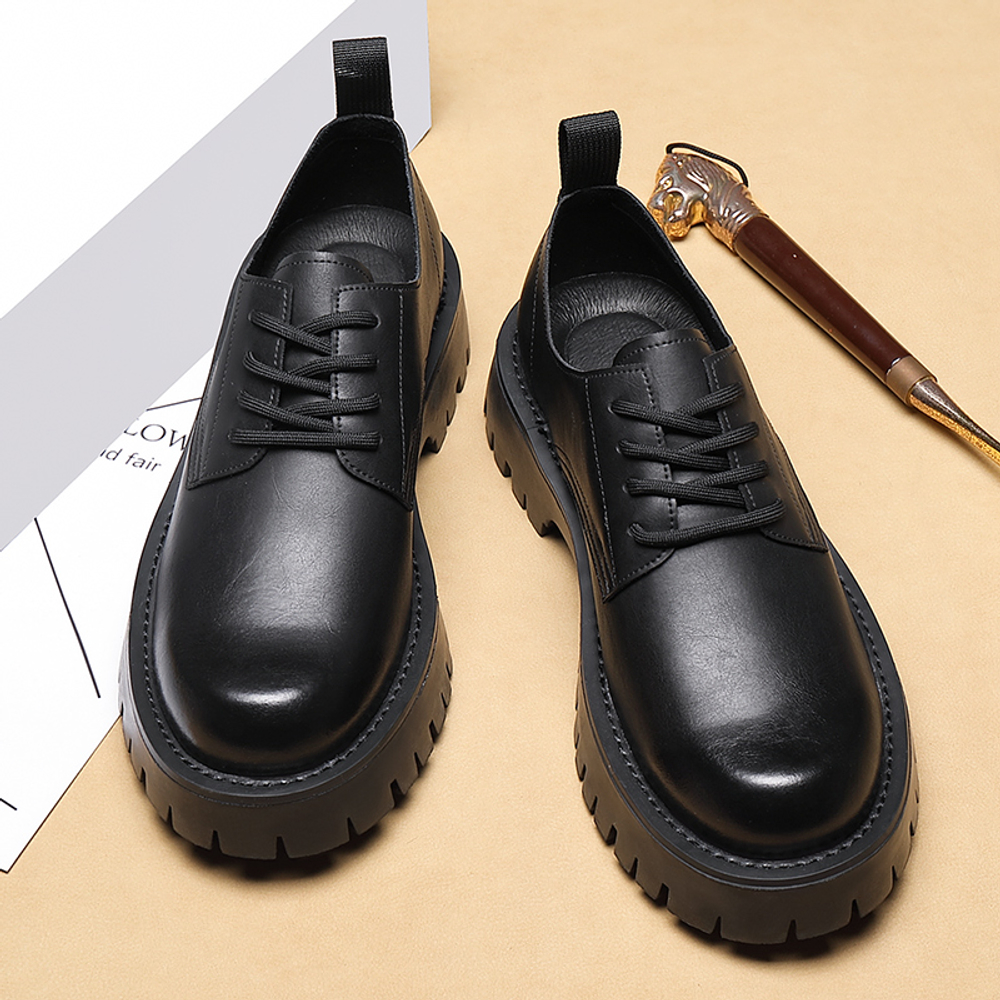 AAA SINCE 1955 Cow Split Leather Casual Shoes Men"s