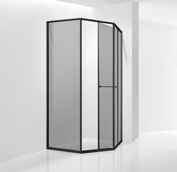 Душевой уголок RGW SV-82B "R" (Тонированное, 800x800)
