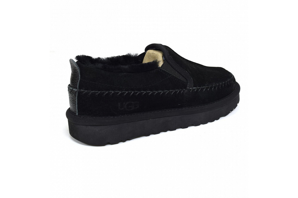 UGG Stitch Slip On Black
