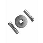 Пуансон для таблетпресса TDP-5, форма "Звезда", 3D, комплект