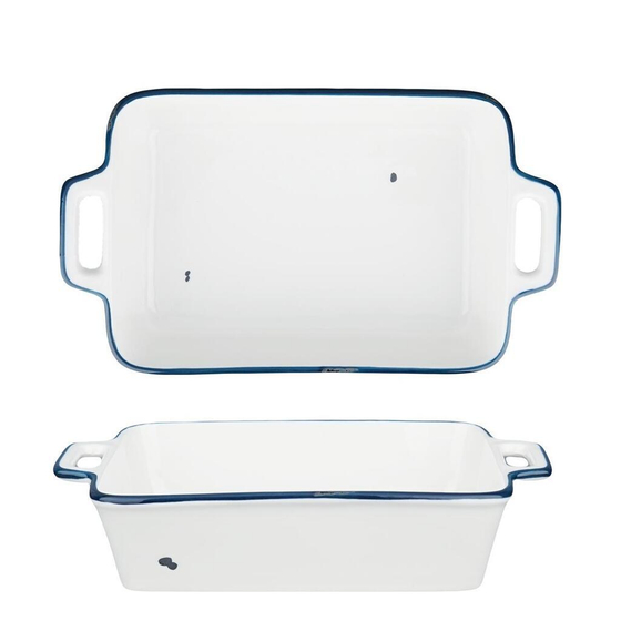 Блюдо прямоугольное 34*20 см h6,6 см 2290 мл с ручками Bakery Fusion P.L. Proff Cuisine [1]