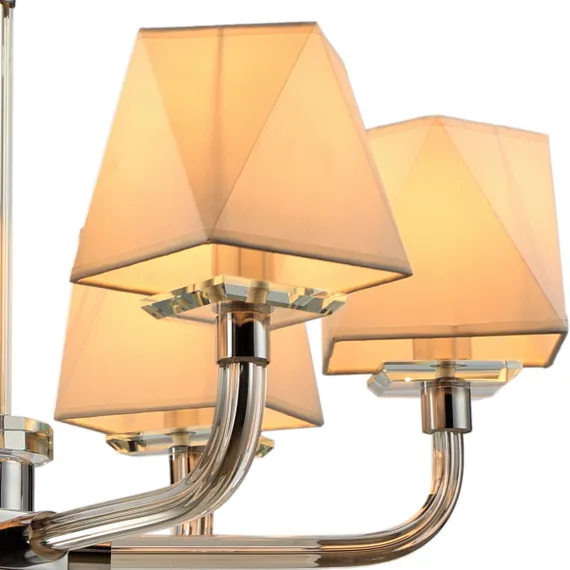 Люстра потолочная ILLUMICO E14 IL6189-6P-27 CR