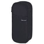 Пенал мягкий 1 отделение 220*100*60 Brauberg Total black, черный, ткань