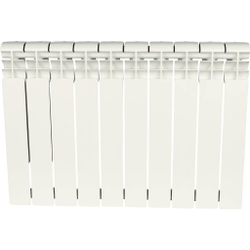 ROMMER BI500 10 секции радиатор биметалический (RAL9016)