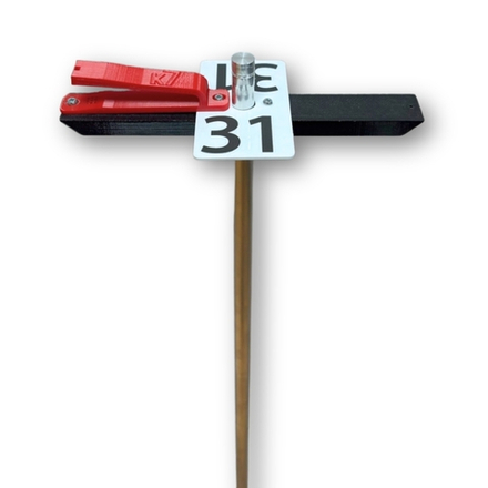 Комплект оборудования КП (алюминиевый кол, без упорной планки, без призмы, с одним компостером)