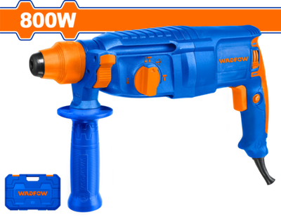 Перфоратор SDS-plus 800 Вт, 2.5 Дж (4) WADFOW WRH1D26