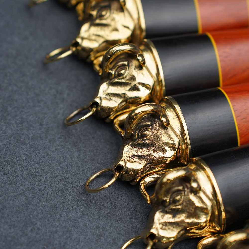 Подарочный набор шампуров "Бык"