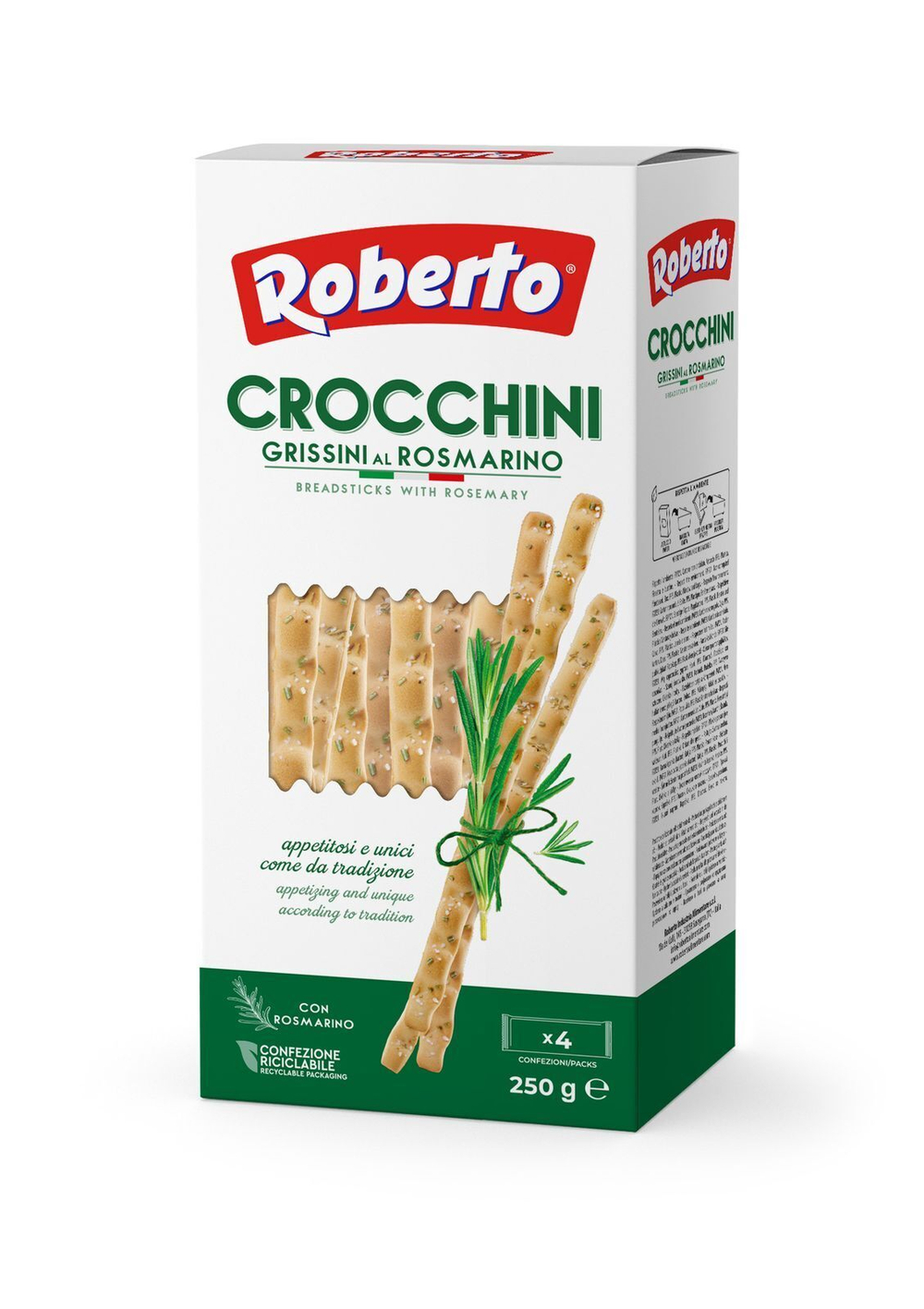 Хлебные палочки Гриссини Кроккини с розмарином