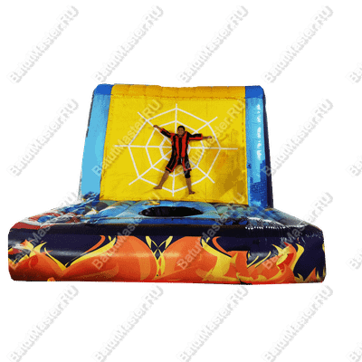 Коммерческий надувной батут липучка "Спайдер"