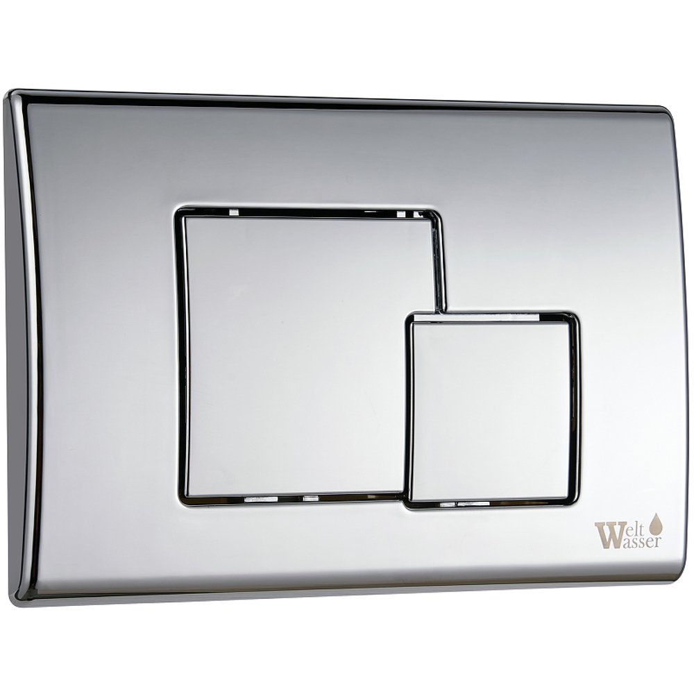 Комплект унитаза WeltWasser Merzbach 041 MT-BL 10000008255 с сиденьем Микролифт и инсталляцией WeltWasser WW Marberg 507 10000005949+10000005953 с клавишей смыва Хром глянцевый