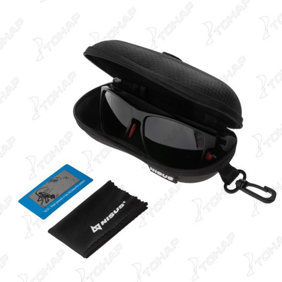 Очки поляризационные в жест.чехле (серый) (N-OP-LZ0471-G) Nisus