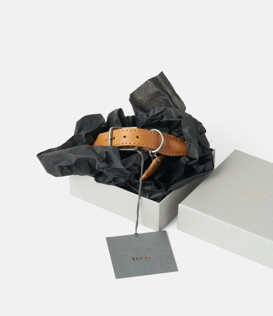 Boo Oh Ray Collar Brown — ошейник для питомца