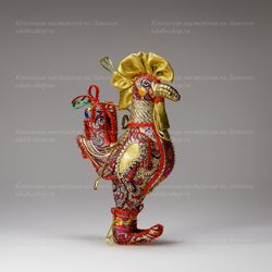 Ёлочная игрушка Петух
