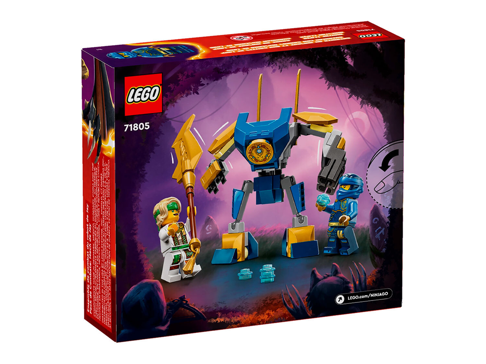 LEGO Ninjago 71805 «Боевой робот Джея» — динамичная модель ниндзя