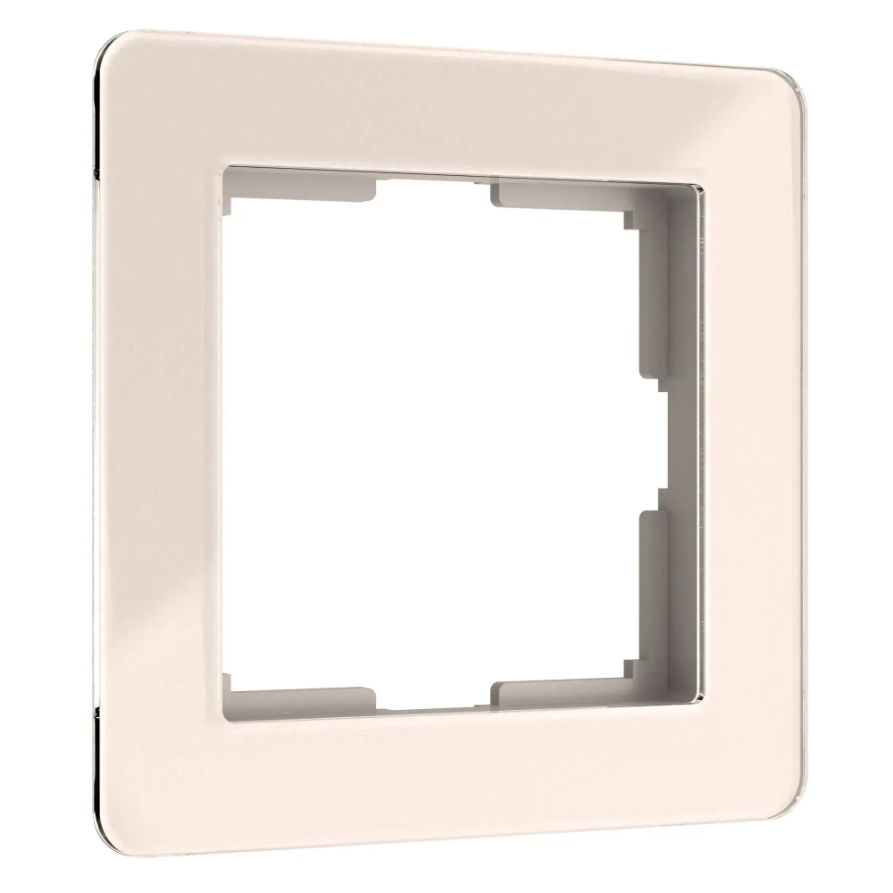 Рамка на 1 пост Acrylic айвори W0012743