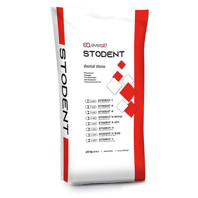 Stodent гипс (2 класс) (25 кг.) белый, зуботехнический