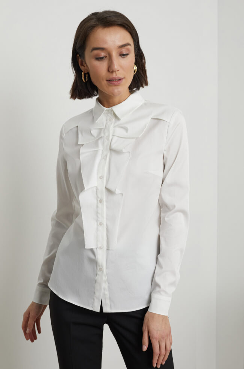 22205 Блузка женская (белый)