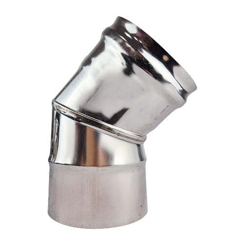 Колено угол 135° (430/0,5 мм) Ф 110 нерж (Ferrum)