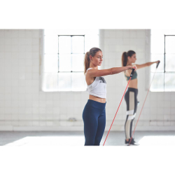 RATB-11031RD Эспандер трубчатый  среднее сопротивление красн