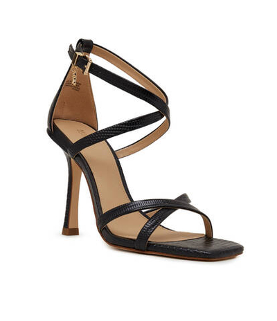 Кожаные босоножки на шпильках celia Michael Kors - черный(40R4CIHS1E)