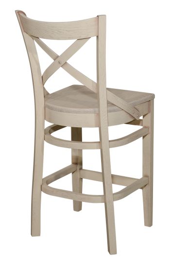 Стул полубарный Соло-ПБ (дуб/тон 900/жесткое сиденье)