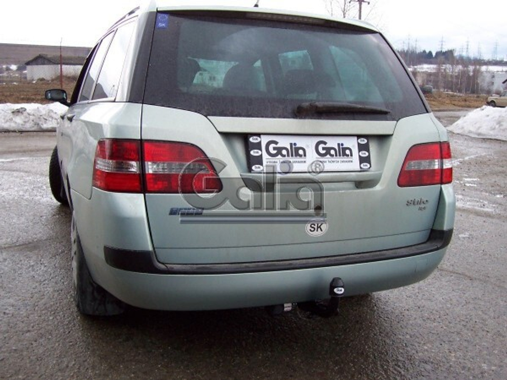 Фаркоп оцинкованный Galia F087A для FIAT Stilo универсал 2001-2007(паспорт и сертификат в комплекте)(без электрики)