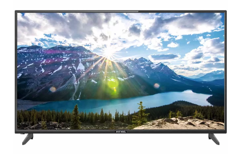 ТЕЛЕВИЗОР 43" LED Витязь 43LF0207 2019, ЧЕРНЫЙ