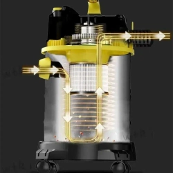 Строительный пылесос 20 л, 2000 Вт