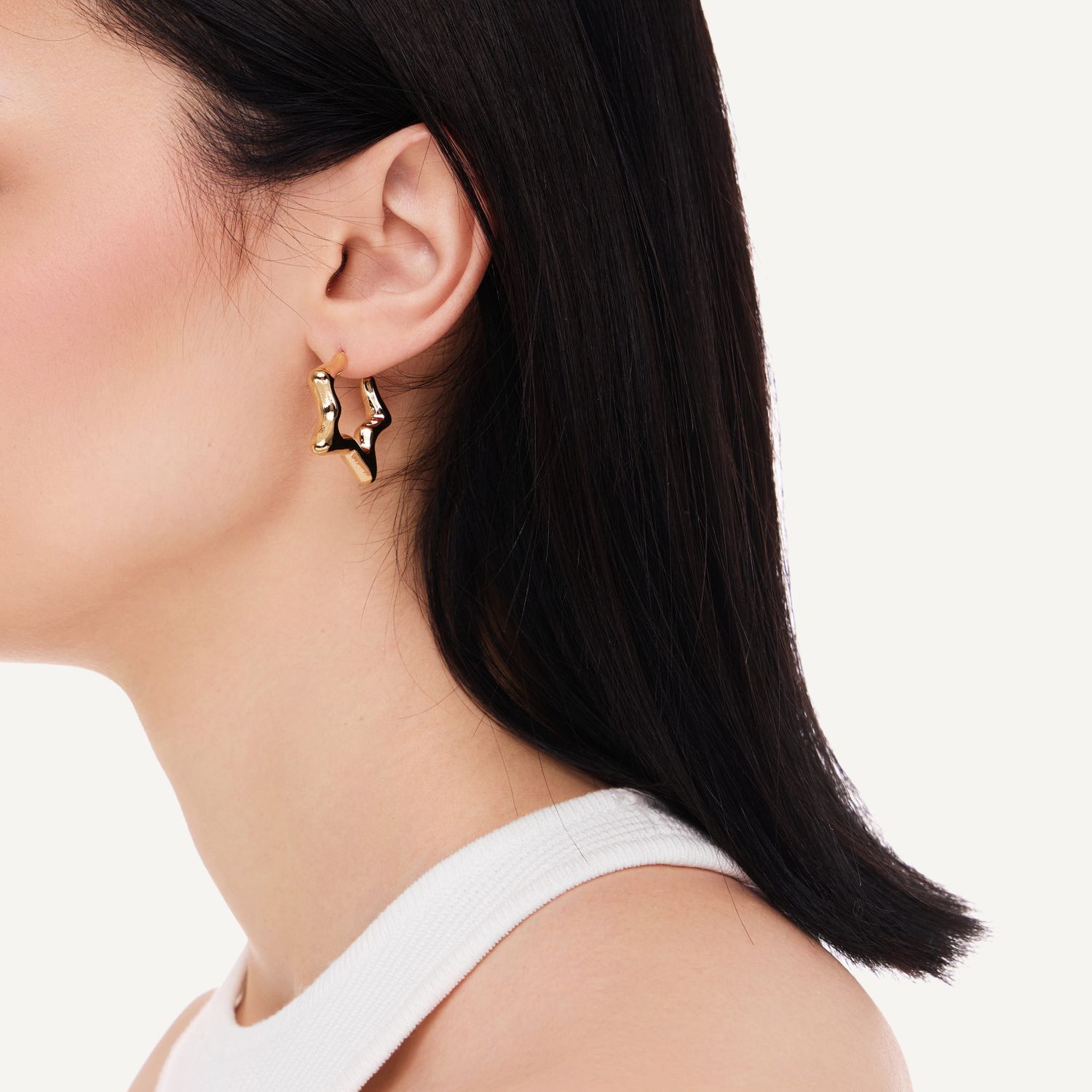 Серьги Defluent Star Earrings – Gold