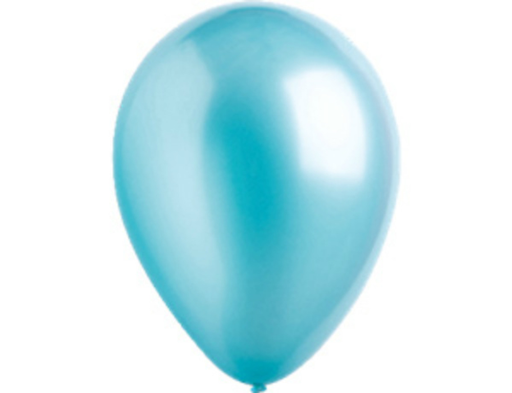 Э 12"/30 см, Перламутр, Карибский Голубой (Caribbean Blue 576), 50 шт.