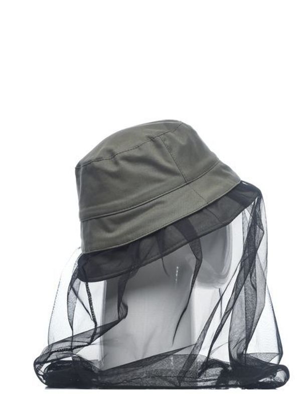 Панама-накомарник Трансформер ткань Cotton цвет Хаки