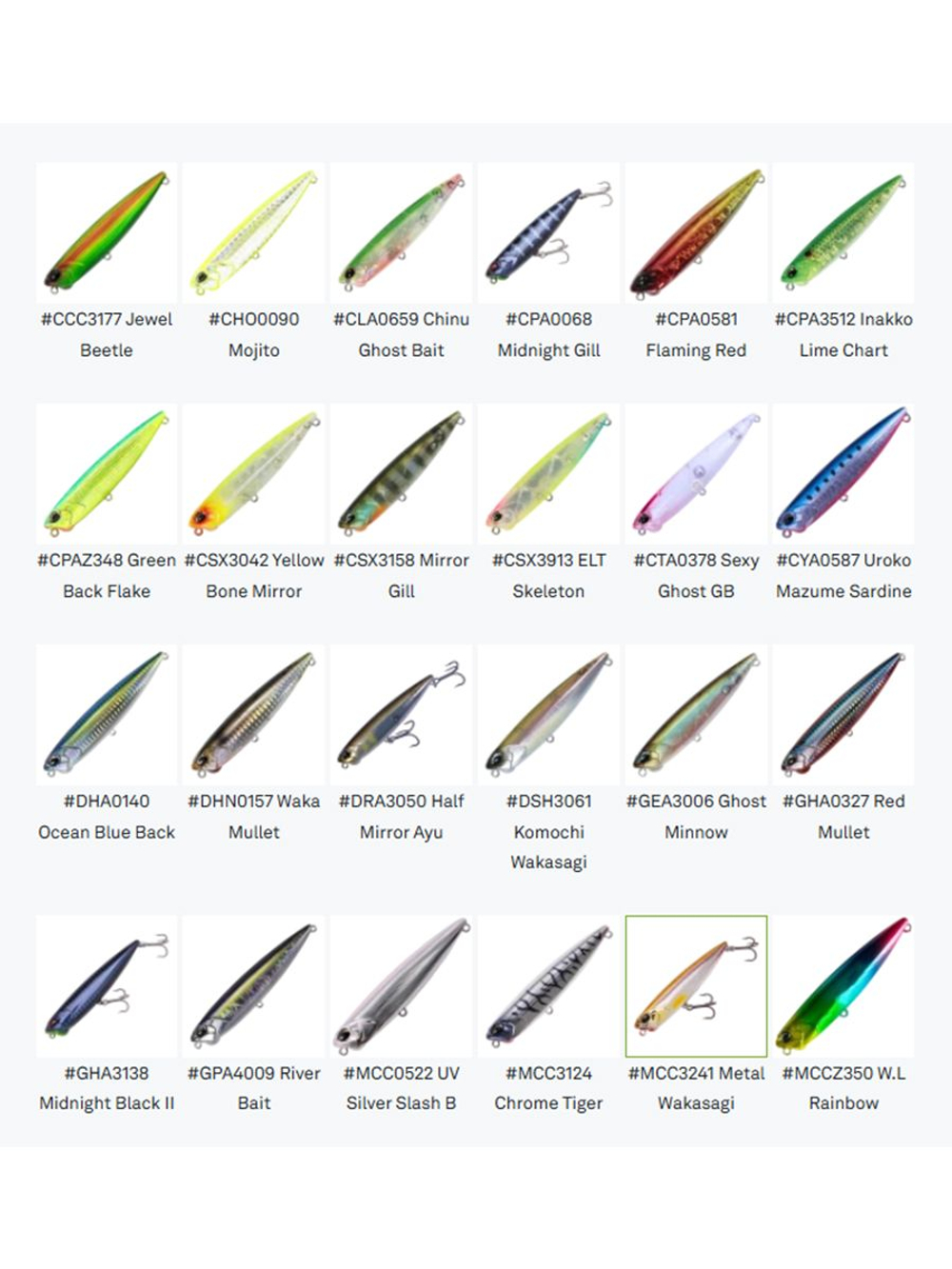 Воблер DUO Realis Pencil 100 F SW, GHN0157 Waka Mullet, 100 мм, 14,3 г, плавающий, волкер