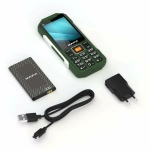 Мобильный телефон Maxvi T19 Зеленый 2 sim 2.8″ цветной GSM 2000 mAh