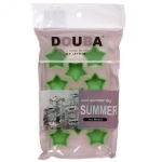 Форма для льда пластиковая с силиконом «Звездочки»