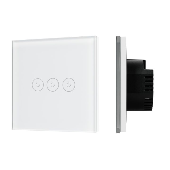 Выключатель сенсорный SWT-OMALI-S03-ZB-WH (250V, 10A, Zigbee) Arlight 050042