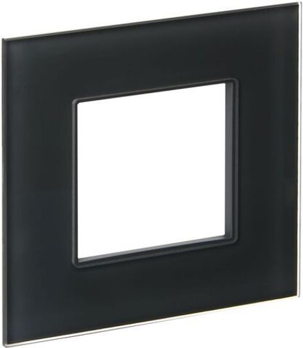 Рамка 1-м SKANDY SK-F21G стекло графит IEK SK-M12-G-K53