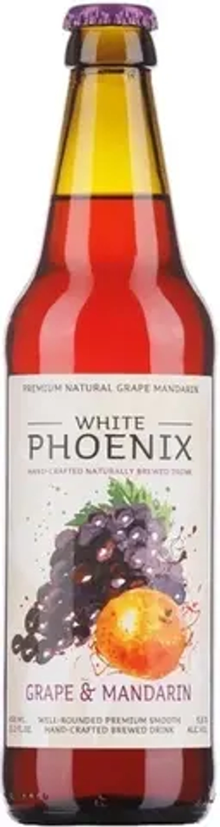 Медовуха Белый Феникс Виноград & Мандарин / White Phoenix Grape & Mandarin 0.45 - стекло