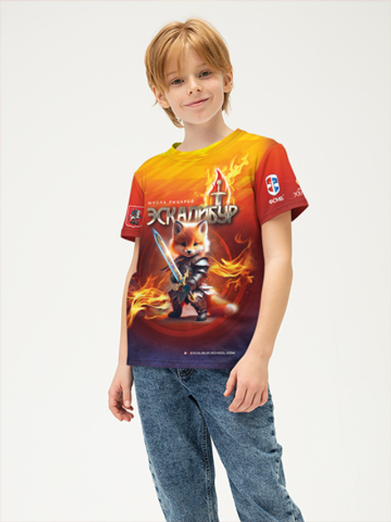 Футболка хлопковая детская Федерация СМБ Fox